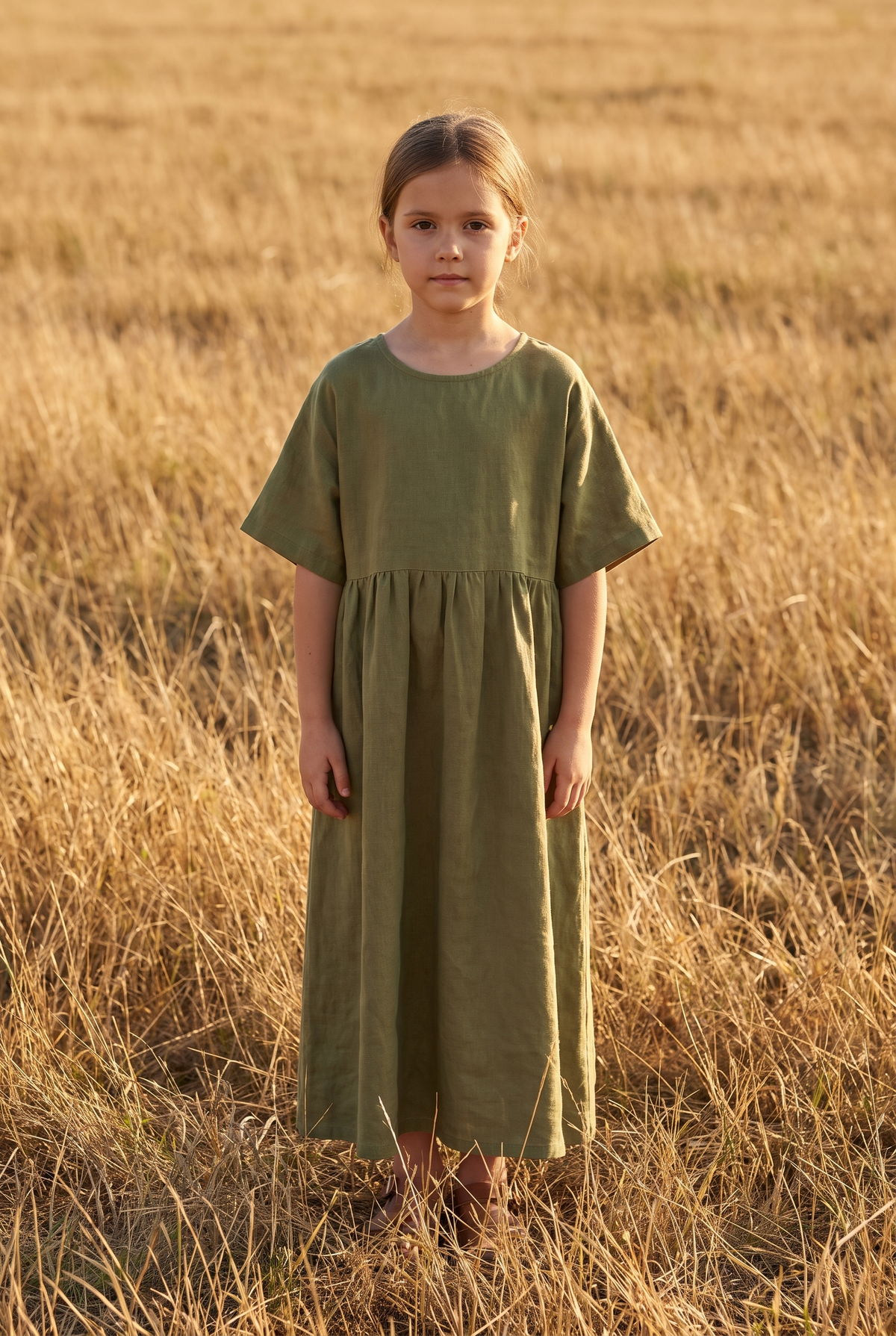 The Yarrow Mini in Olive, front