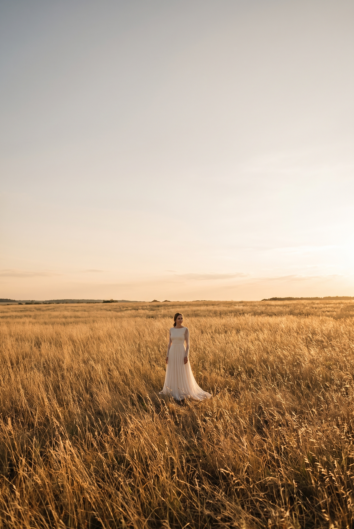 The Opal Maxi in Ivory, in the field