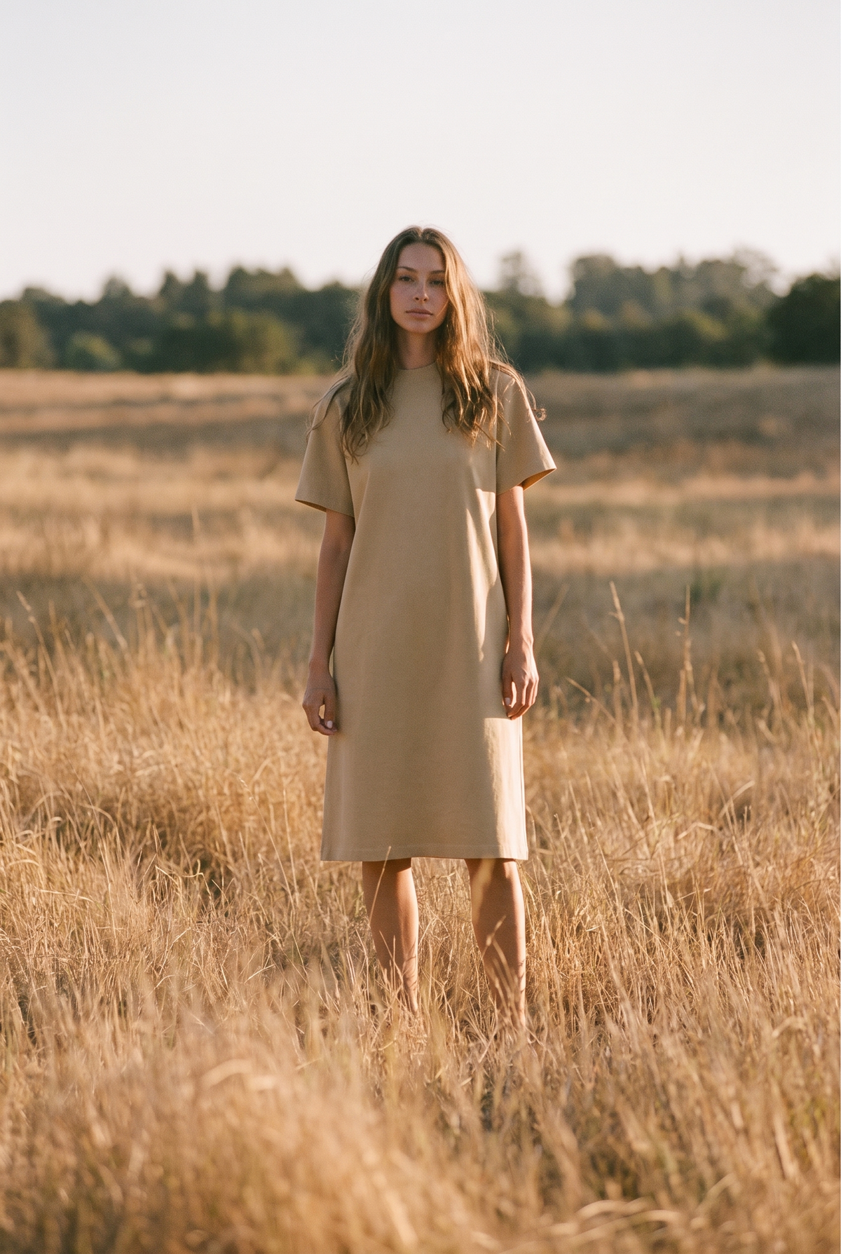 The Adeline Midi in Sand, in the field