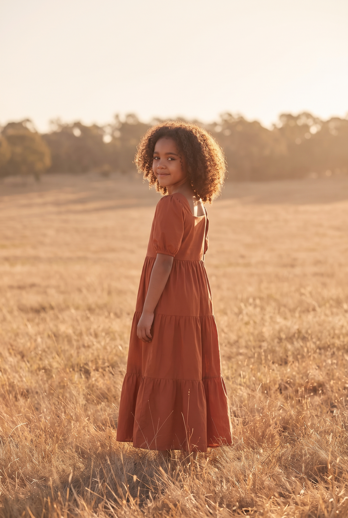 The Briar Mini in Chestnut, over the shoulder