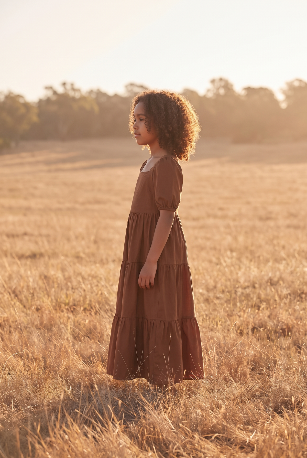 The Briar Mini in Chestnut, side