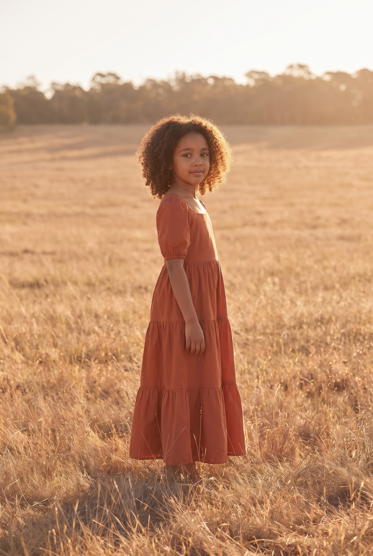 The Briar Mini in Chestnut, three quarter view