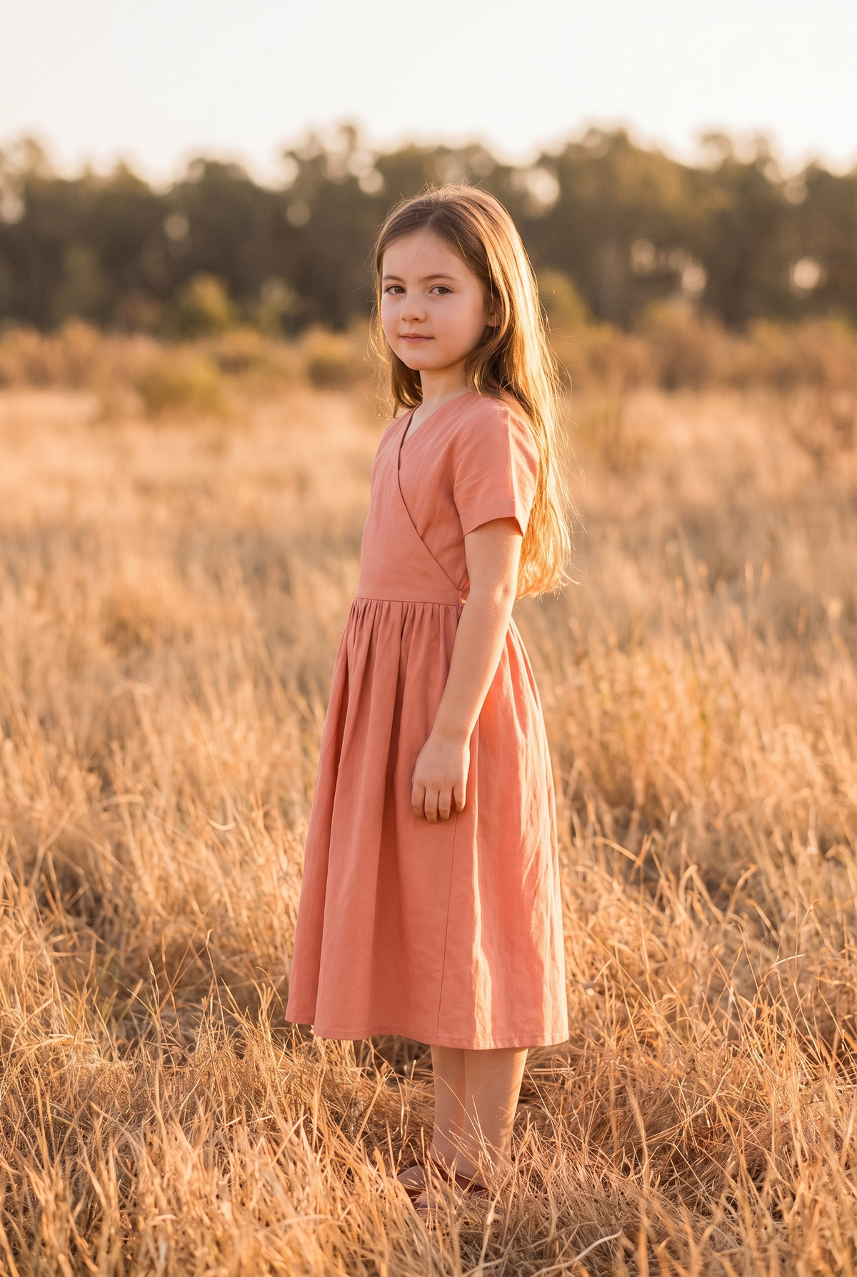The Clementine Mini in Coral, three quarter view