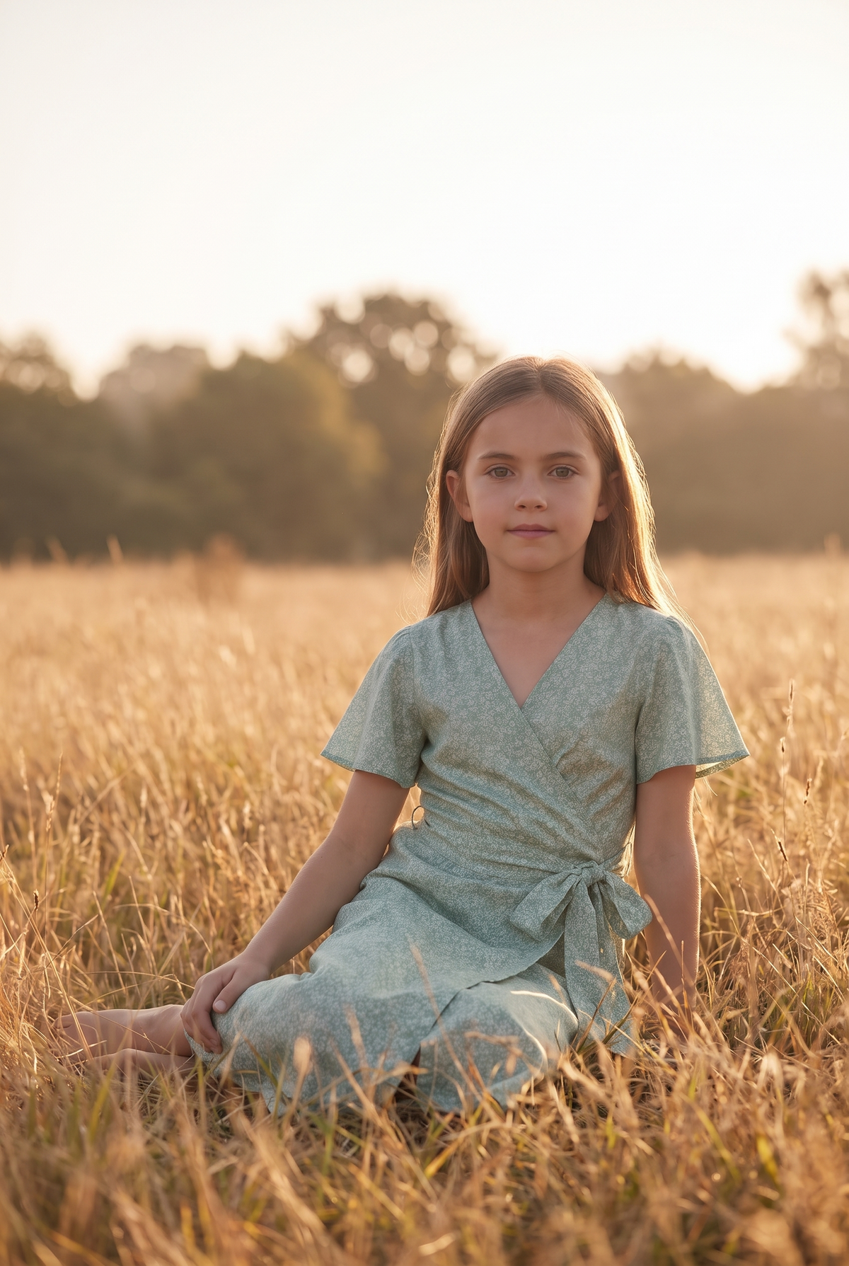 The Clover Mini in Meadow, seated