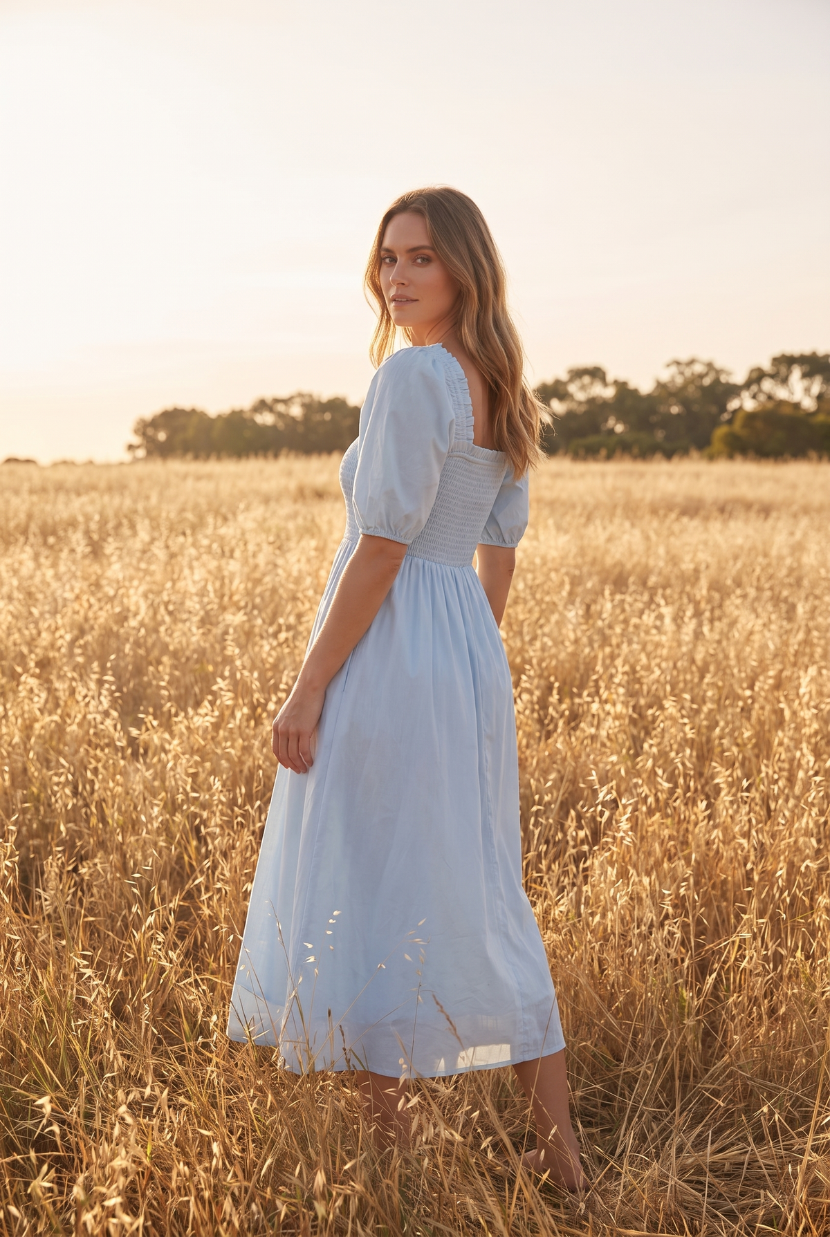 The Cordelia Midi in Sky, over the shoulder