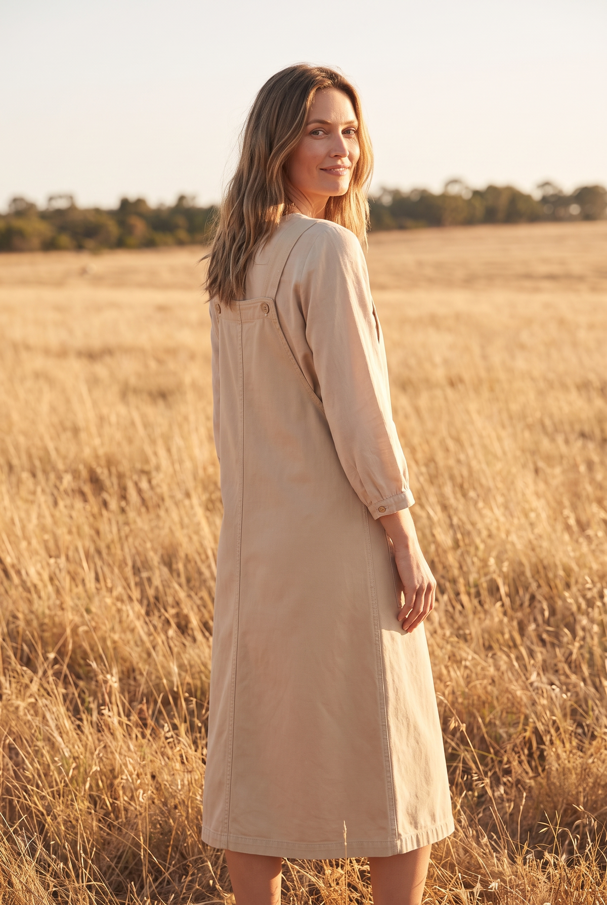 The Frances Midi in Sand, over the shoulder