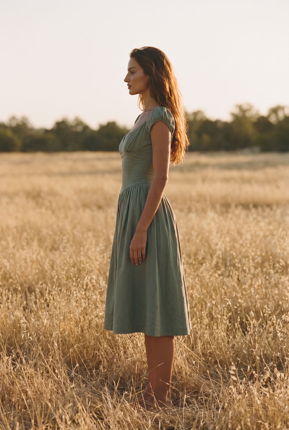 The Posy Midi in Meadow, side