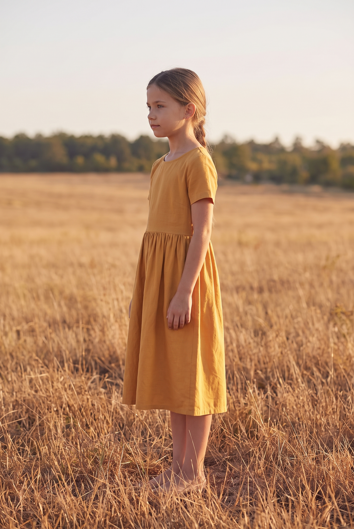 The Tansy Mini in Golden, side