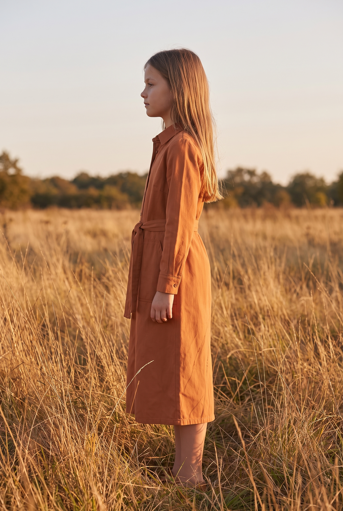 The Verbena Mini in Terracotta, side